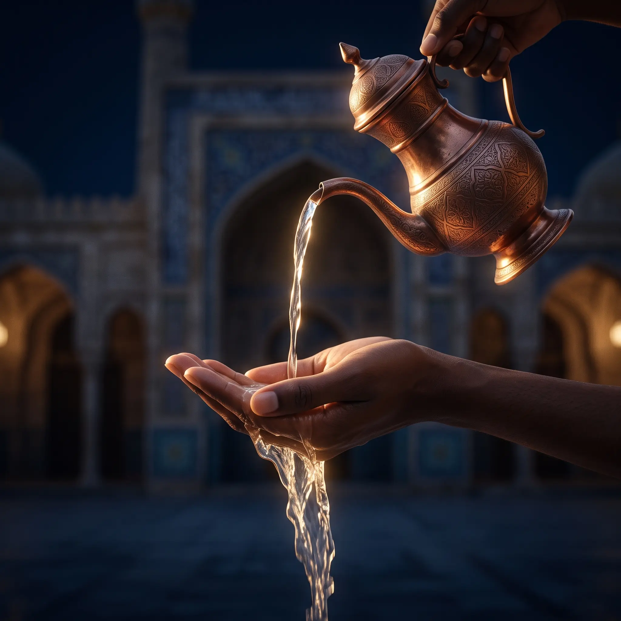 تفسير حلم الوضوء في المنام — دليل شامل وفق ابن سيرين والنابلسي وابن شاهين